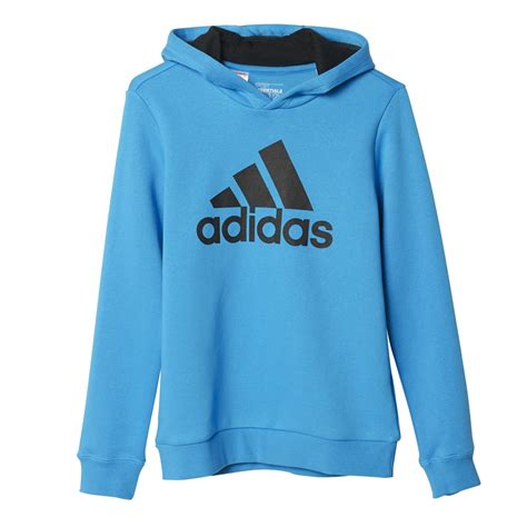 adidas sweater blau weiß|adidas blue hoodie boys.